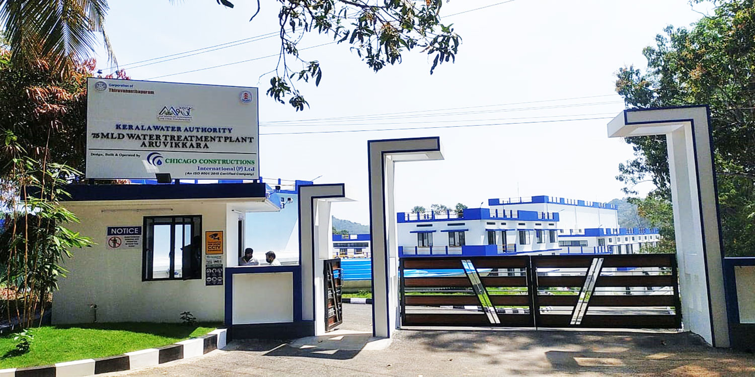 75 MLD WATER TREATMENT PLANT