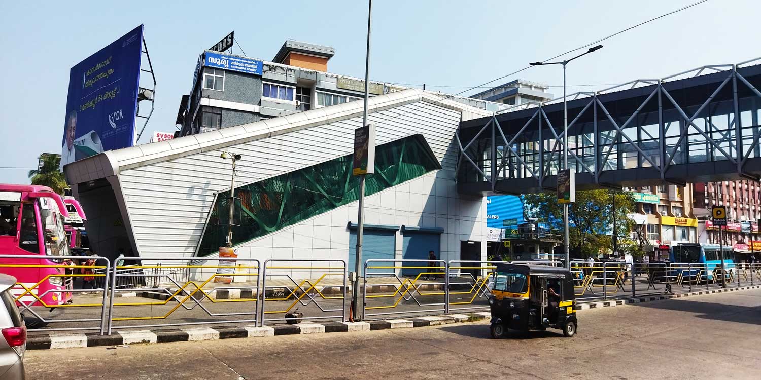 FOOT OVER BRIDGE CUM ESCALATOR